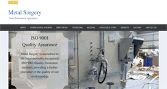 Desktop Screenshot of metal-surgery.com
