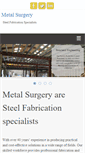 Mobile Screenshot of metal-surgery.com